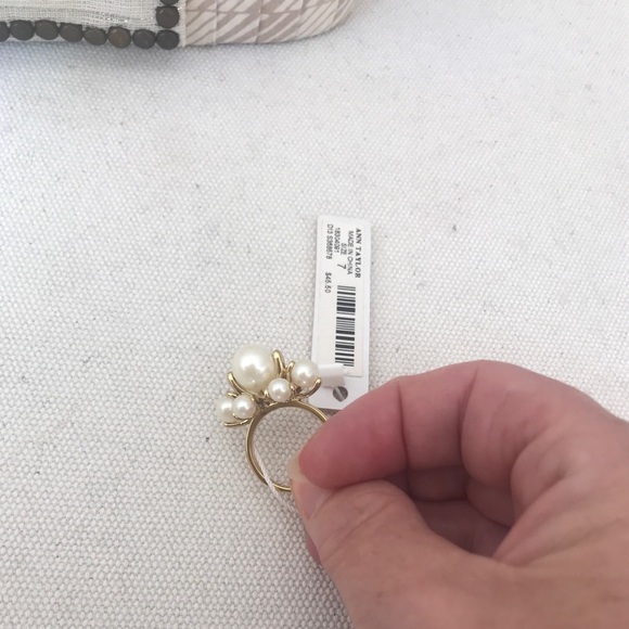 Pearl Ring. Size 7. New with Tags. - Picture 2 of 2
